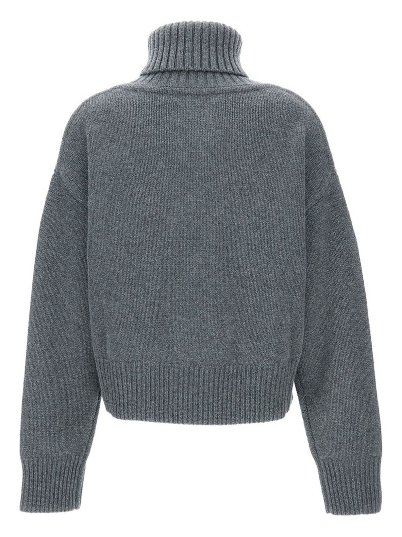 extreme cashmere roll-neck cashmere sweater outlook