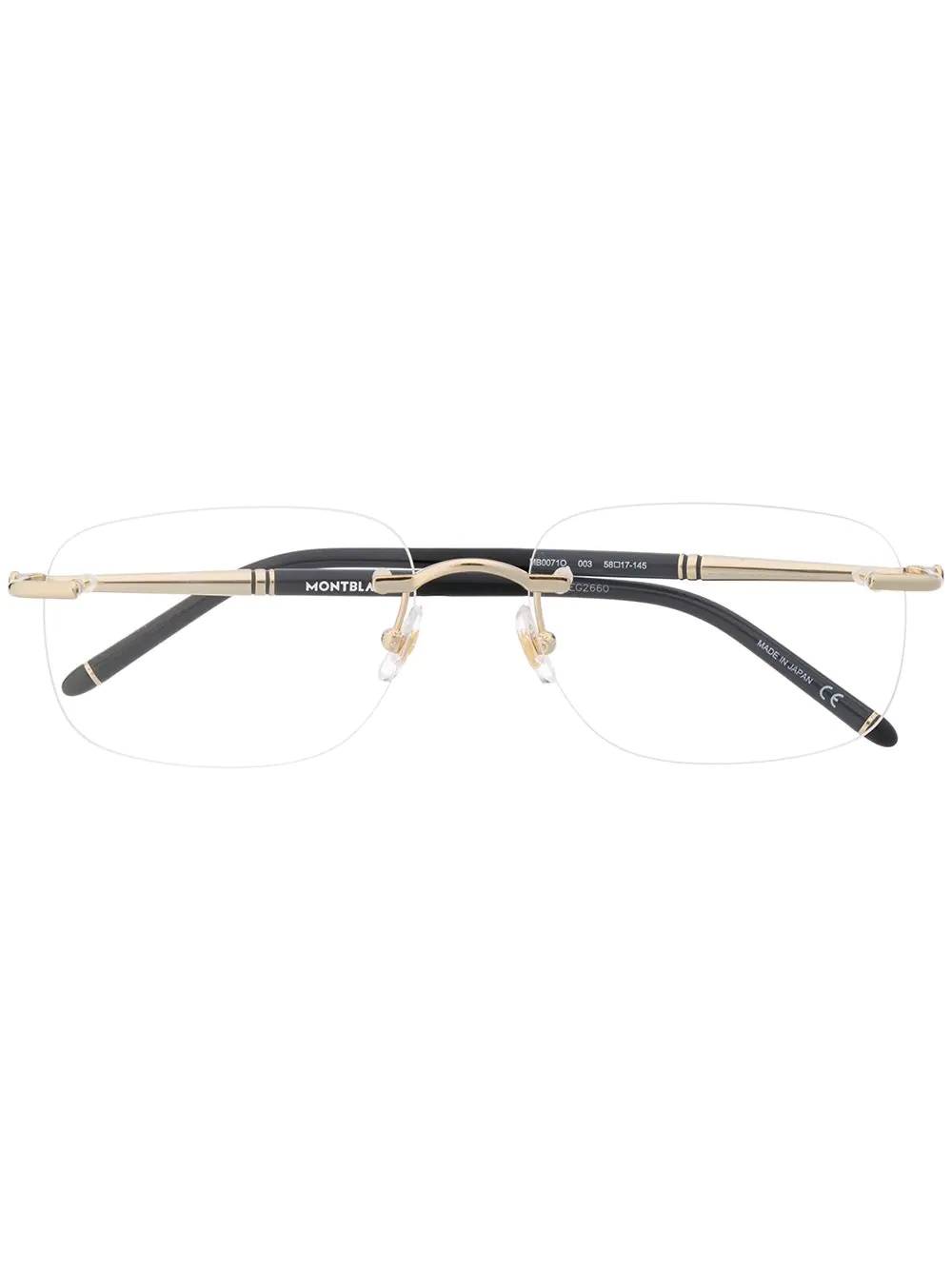 rimless style glasses - 1