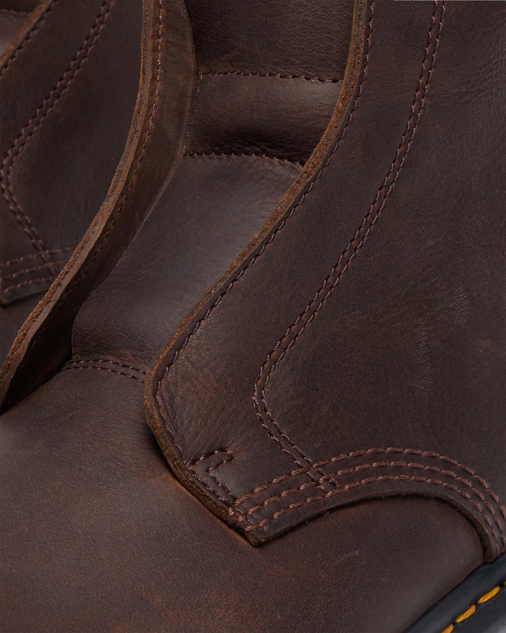 ZEBZAG LACELESS Slip On Leather Boots - 3