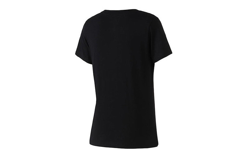 Converse (WMNS) Converse Printing Sports Short Sleeve Black 10017088-A02 outlook