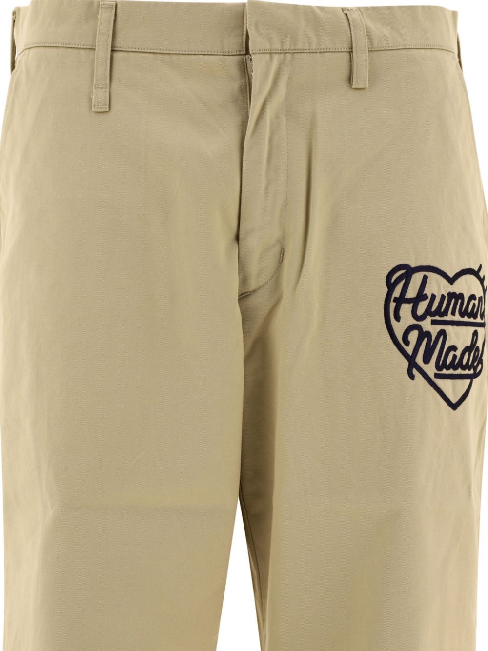 straight-leg heart-shaped logo trousers - 3