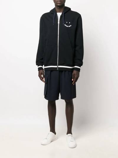 Paul Smith zip-front 'Happy' hoodie outlook