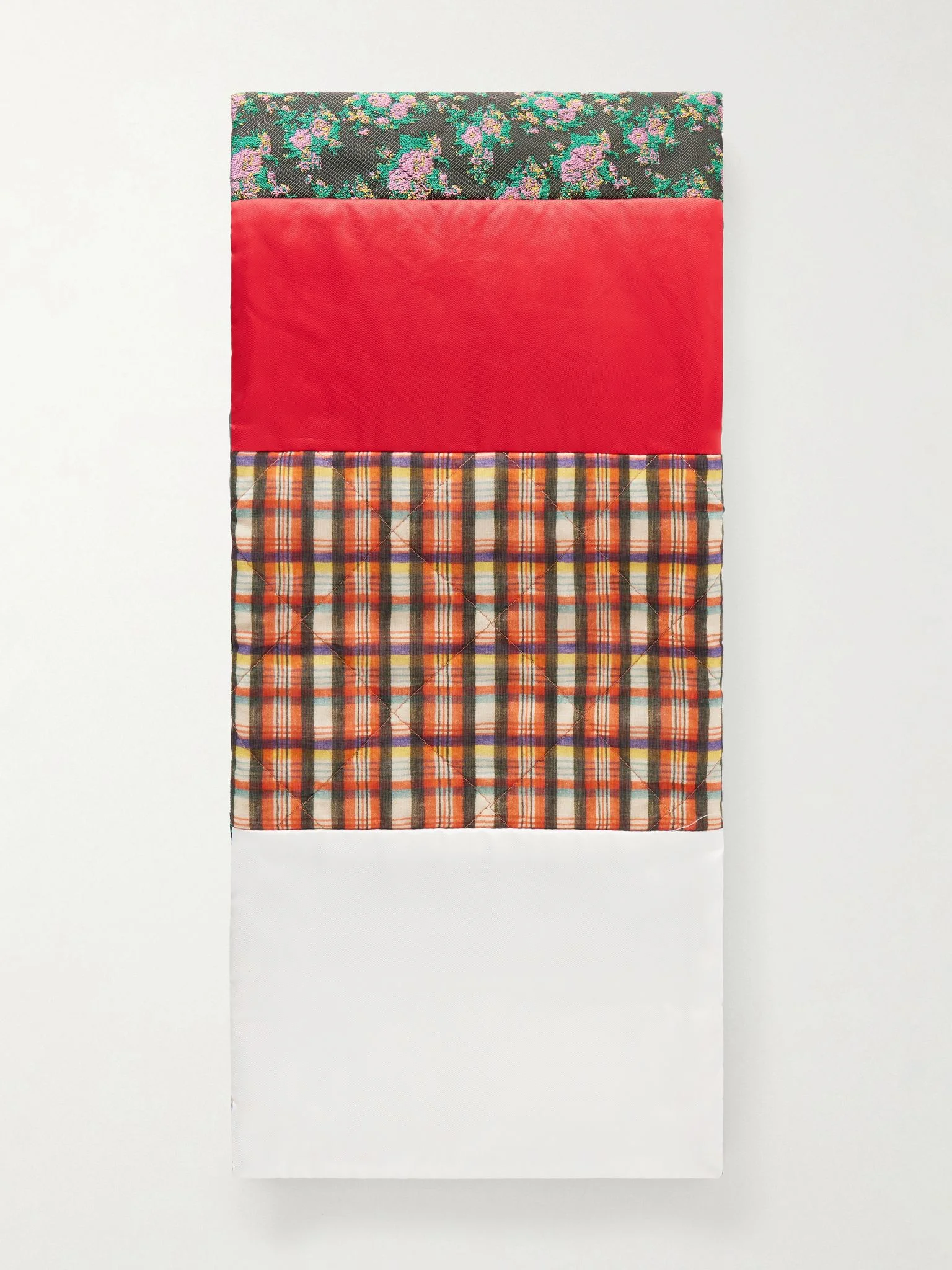 Fidelke Patchwork Woven Scarf Multi - 1