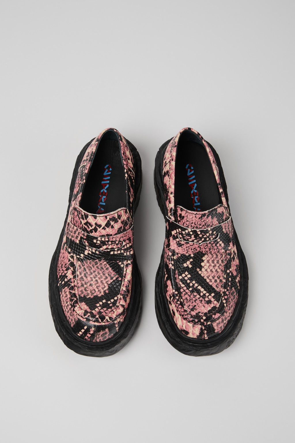 Multicolor Leather Loafers - 4