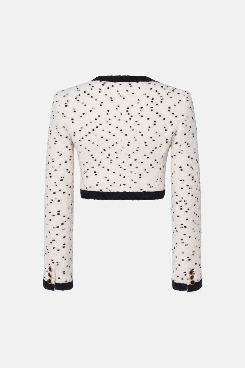 TWEED BOUCLE CROPPED JACKET 2