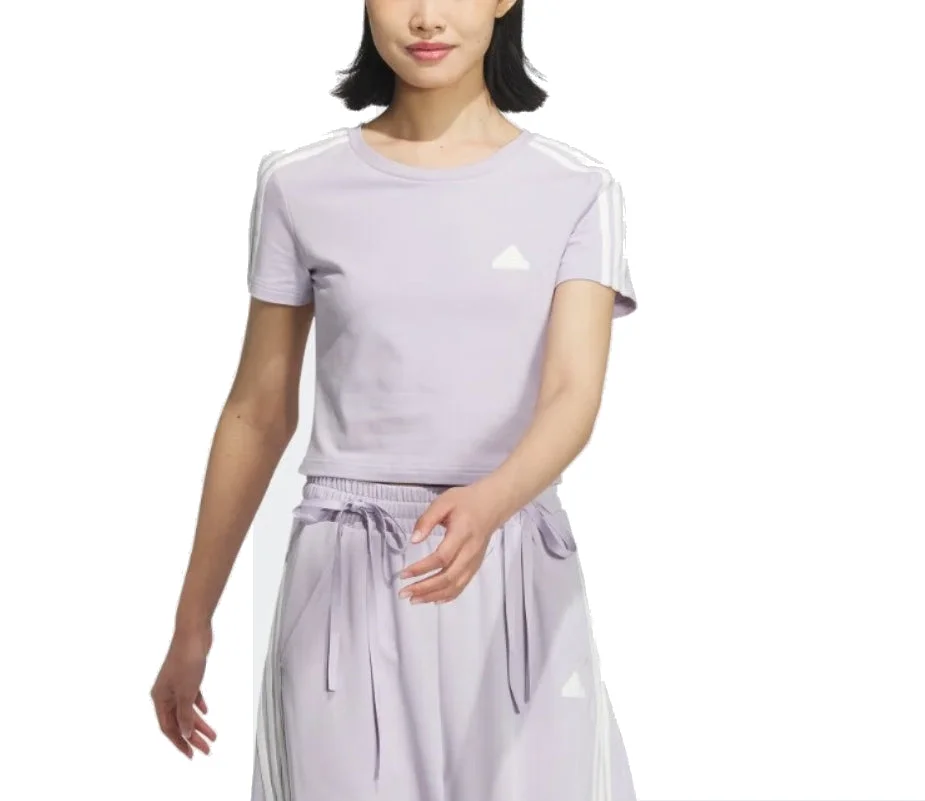 (WMNS) adidas Dance Short Sleeve T-Shirt 'Purple' JI9794 - 1