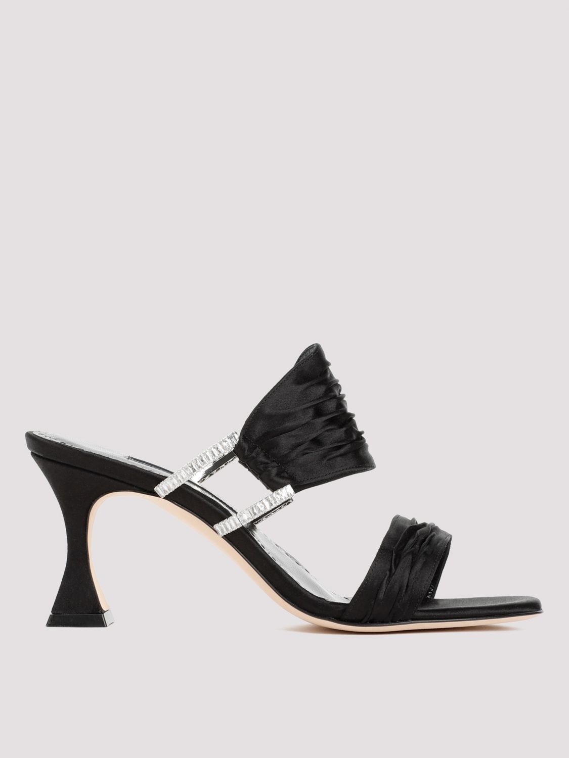 Manolo Blahnik Chinap sandals in satin - 1