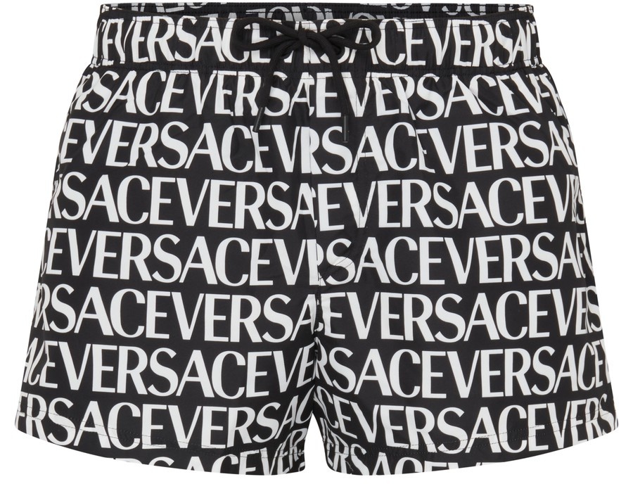 Versace Allover swim shorts - 1
