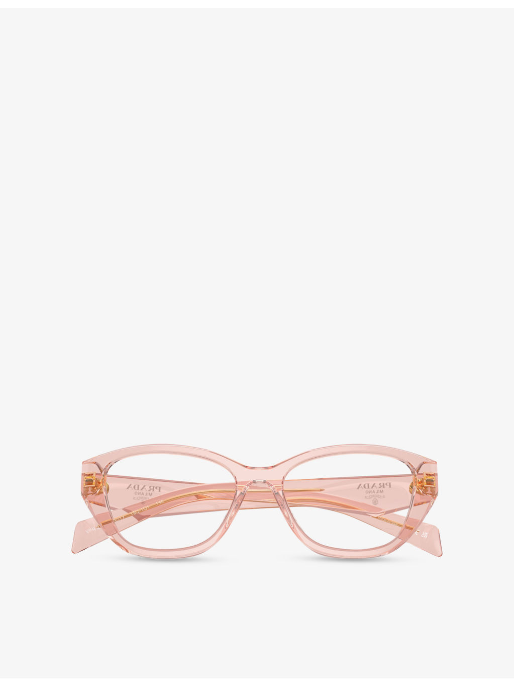 PR 21ZV Irregular-Frame Acetate Glasses - 4