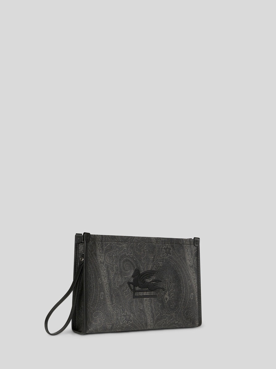 LARGE ARNICA POUCH WITH PEGASO DETAIL - 5