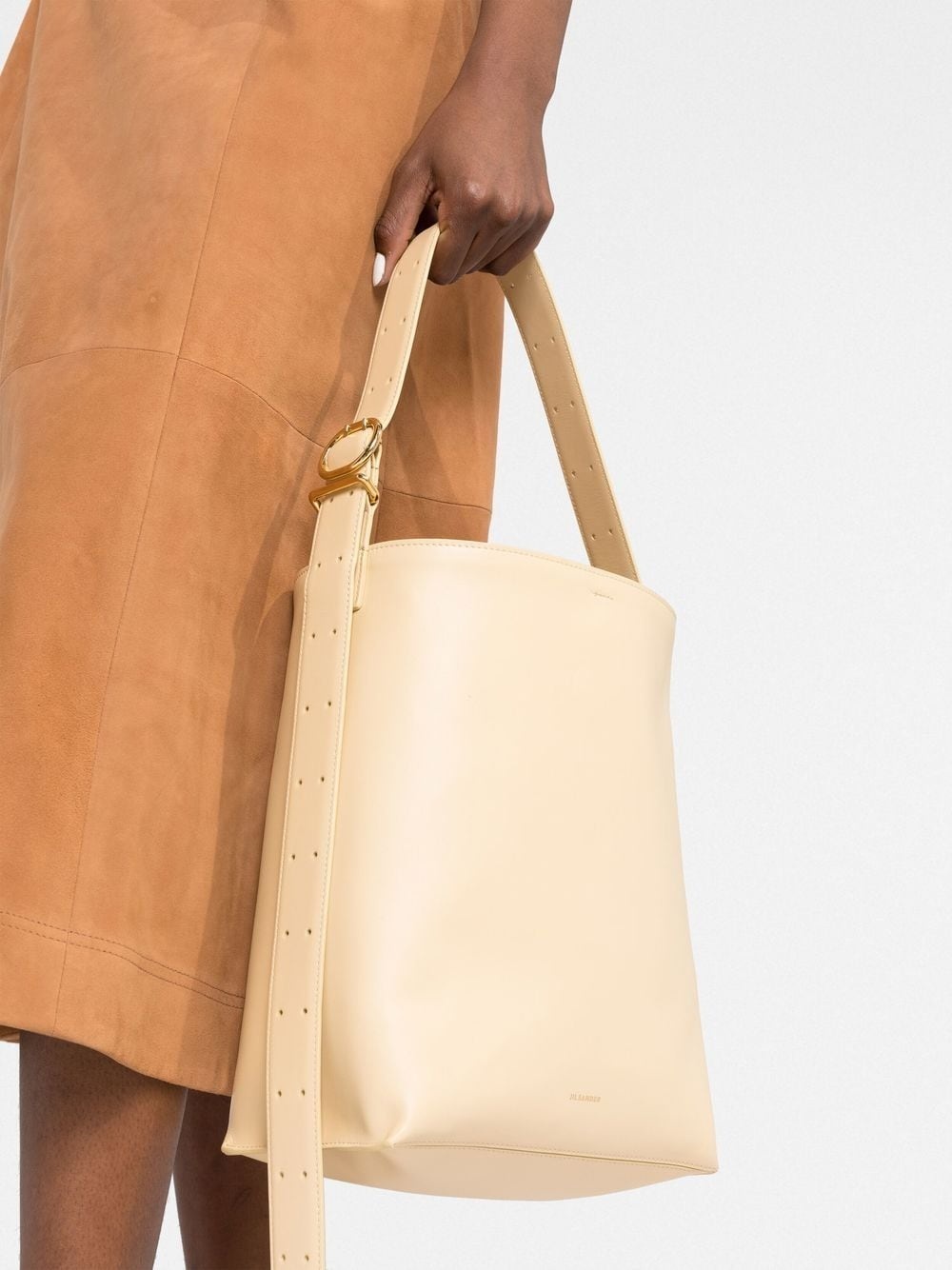 Cannolo leather tote bag - 3