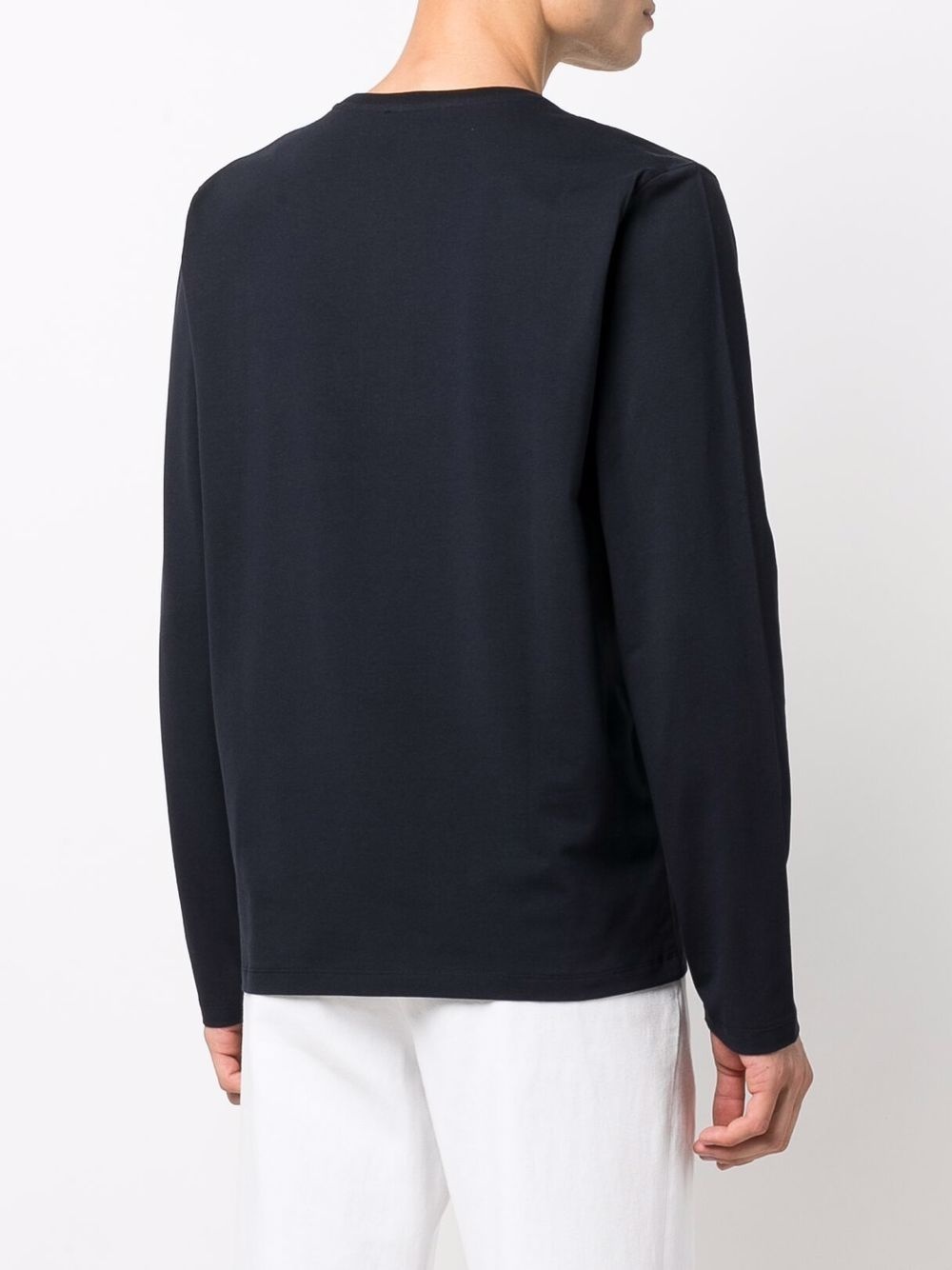 crew neck long-sleeve sweatshirt - 4