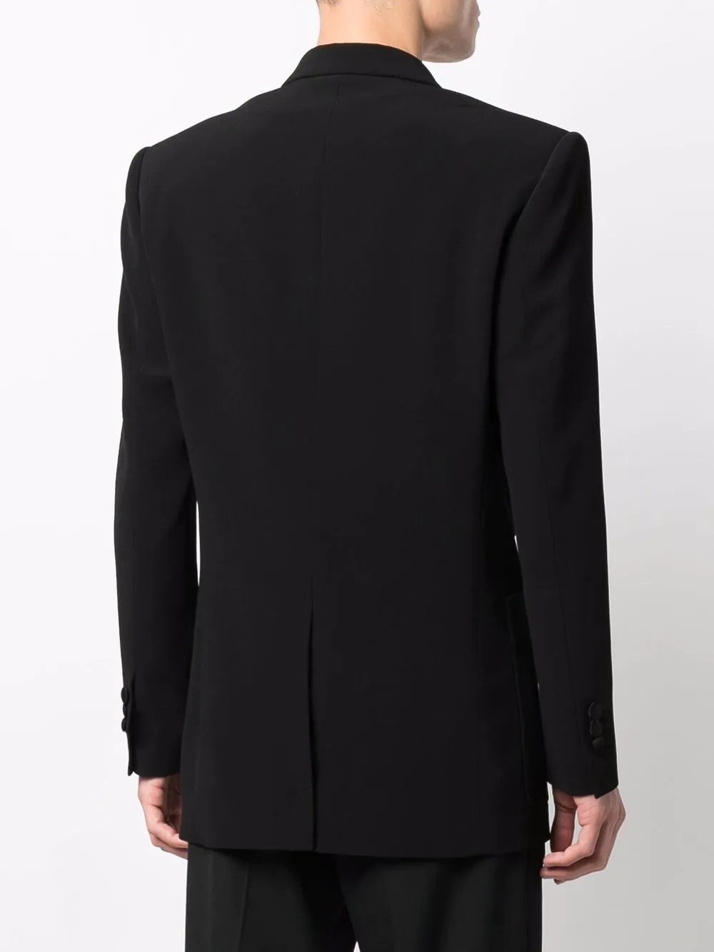 peak-lapels double-breasted blazer - 4