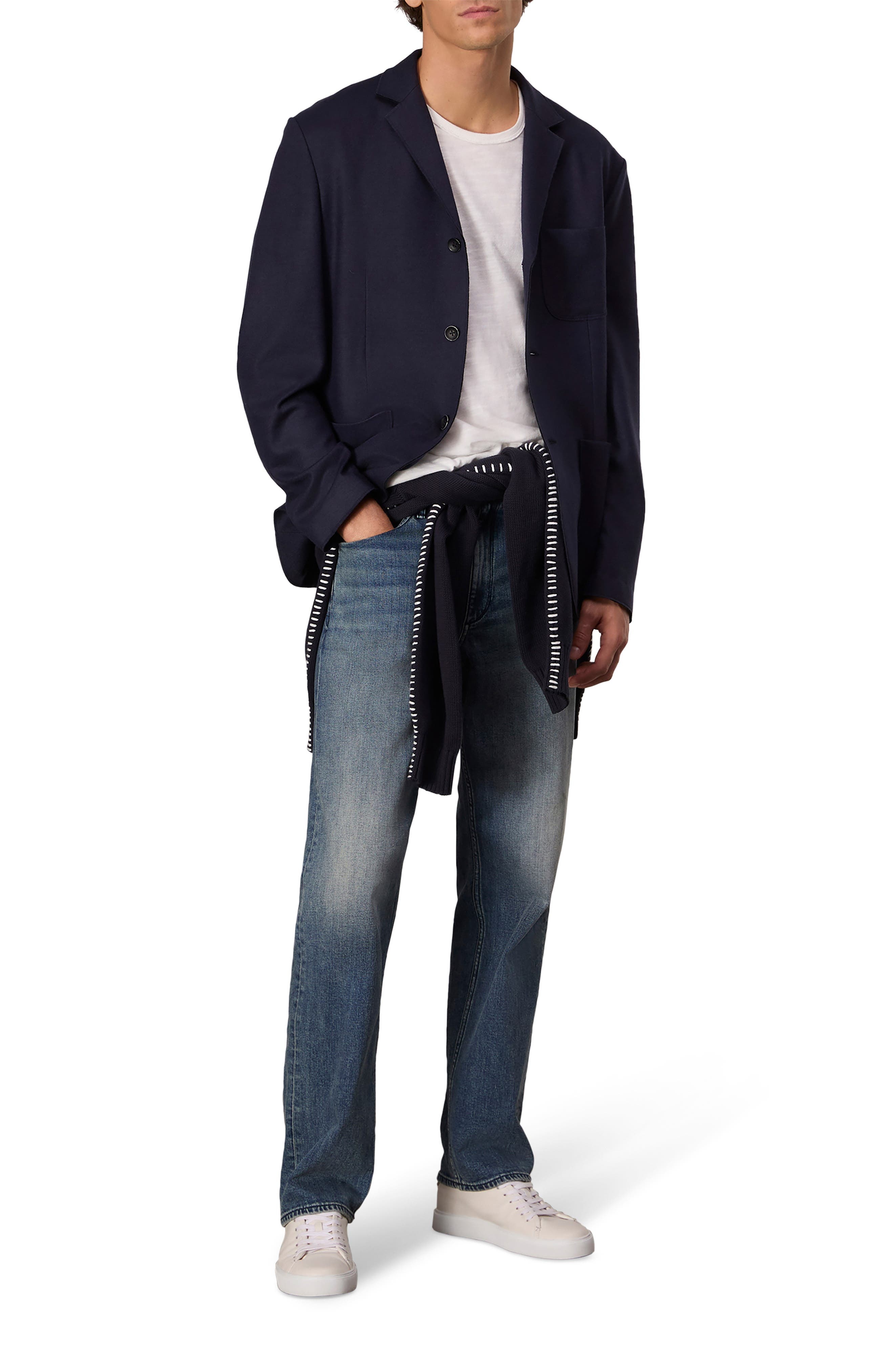 rag & bone Fit 4 Authentic Stretch Straight Leg Jeans in Damian at Nordstrom - 6