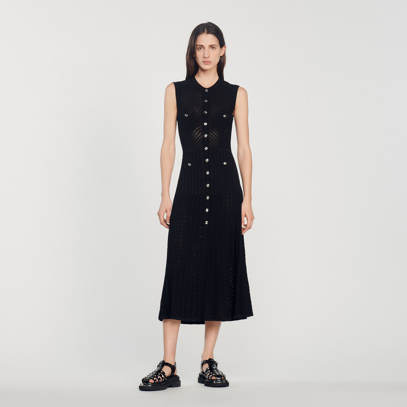 knitted sleeveless midi dress 3