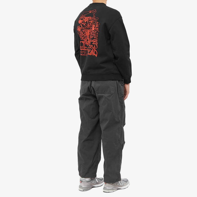 BRAIN DEAD Brain Dead Sludge Crew Sweat outlook