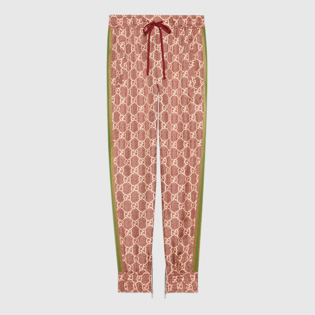 GG Supreme print silk pant - 1