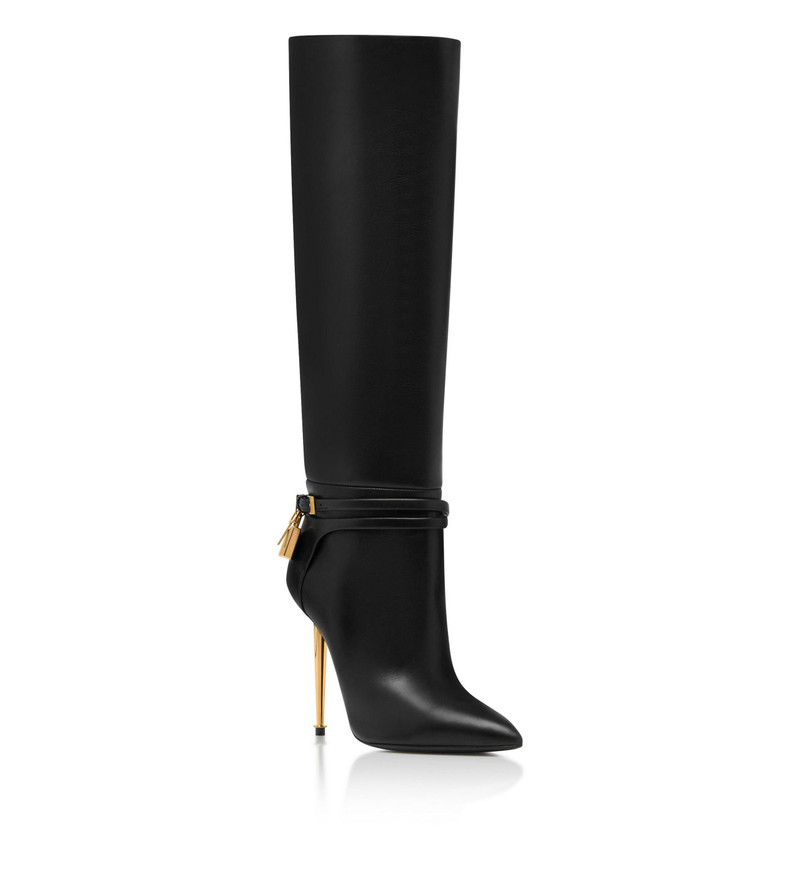 TOM FORD LEATHER PADLOCK BOOT outlook