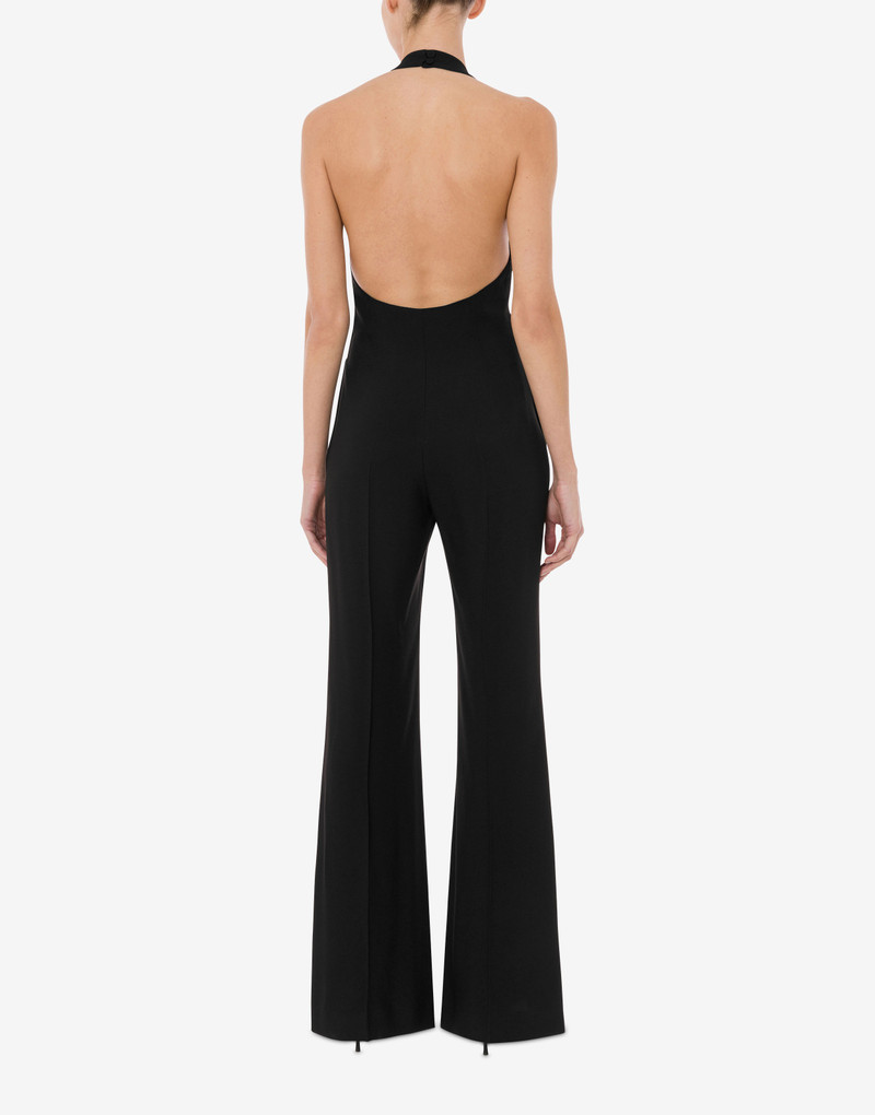 CHAIN & HEART ENVERS SATIN JUMPSUIT 3