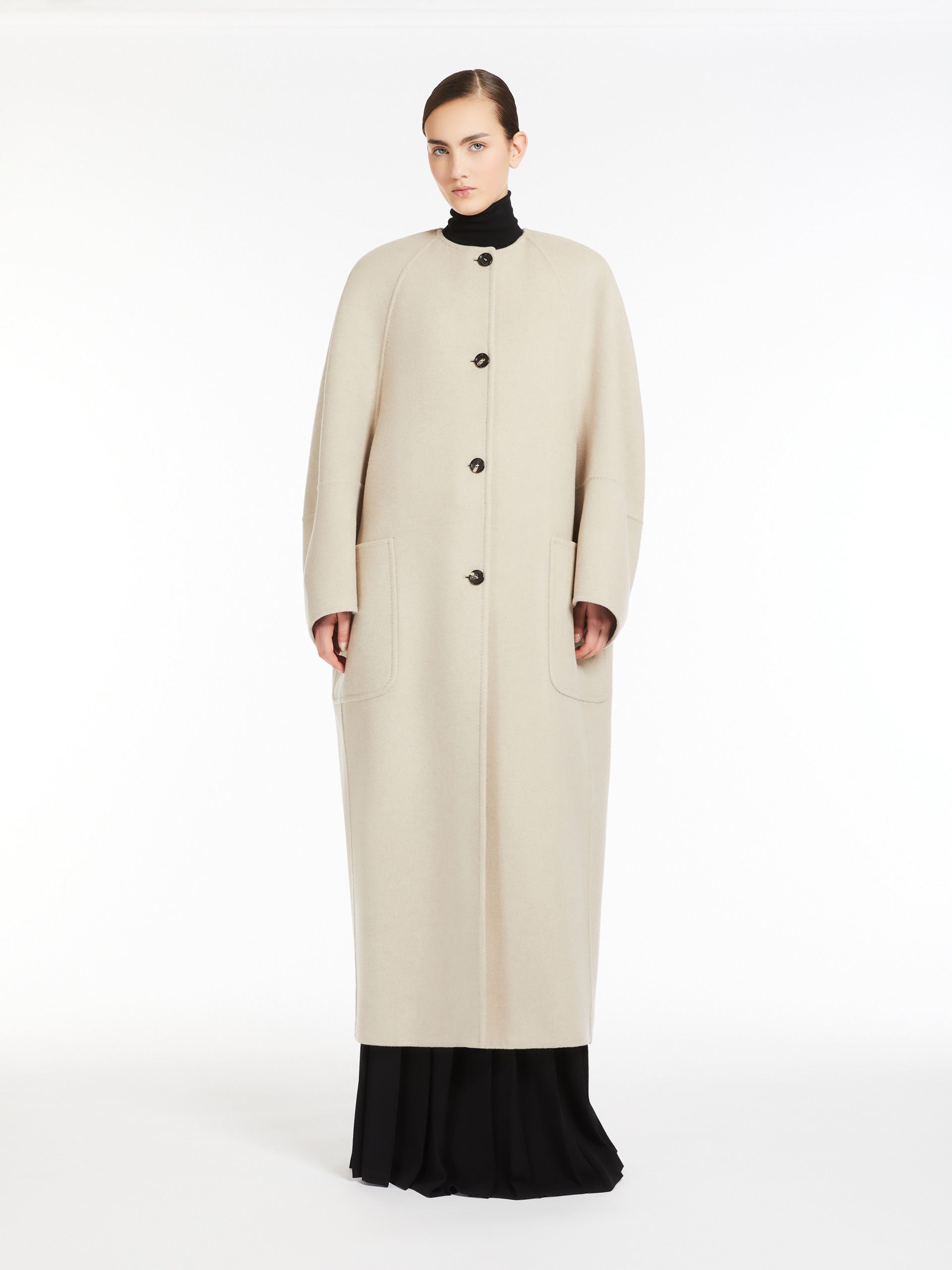 ALBUM1234 Cashmere cardigan coat - 2