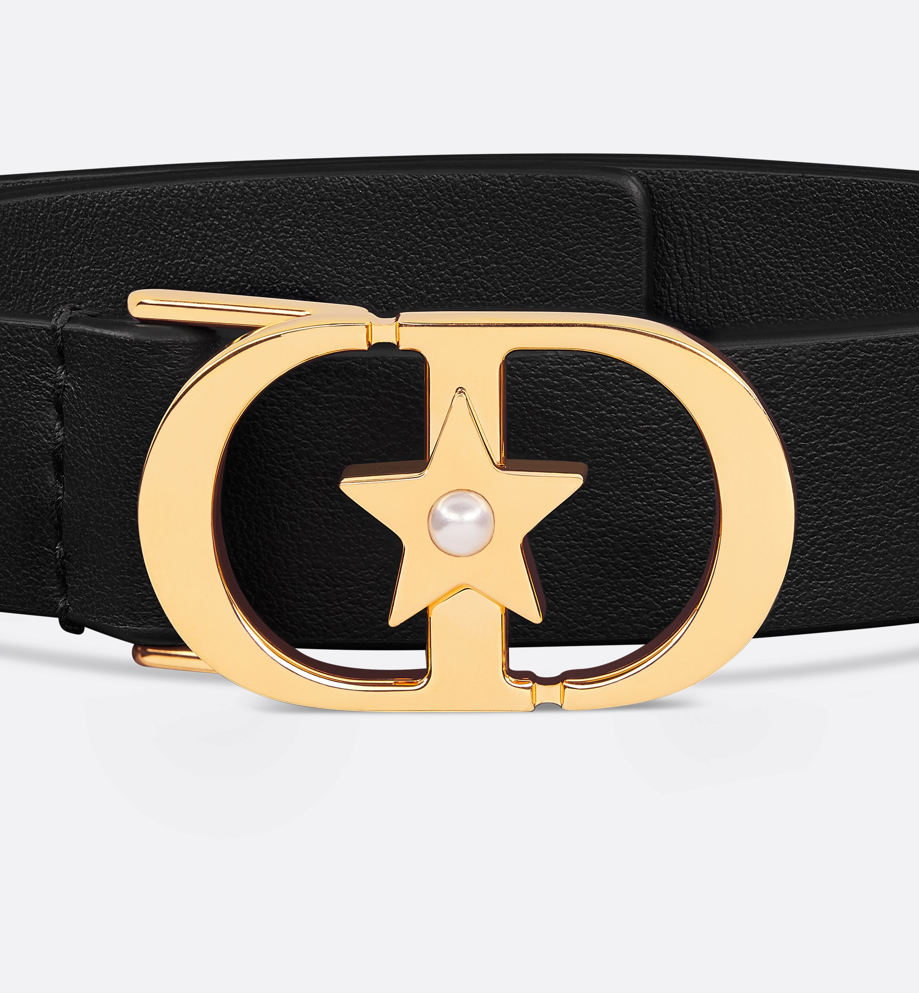 きらめく♪◇Lucky 30 Montaigne Star ベルト◇Dior Lucky 30 Montaigne Star Belt Black Smooth Calfskin, 20 MM | DIOR