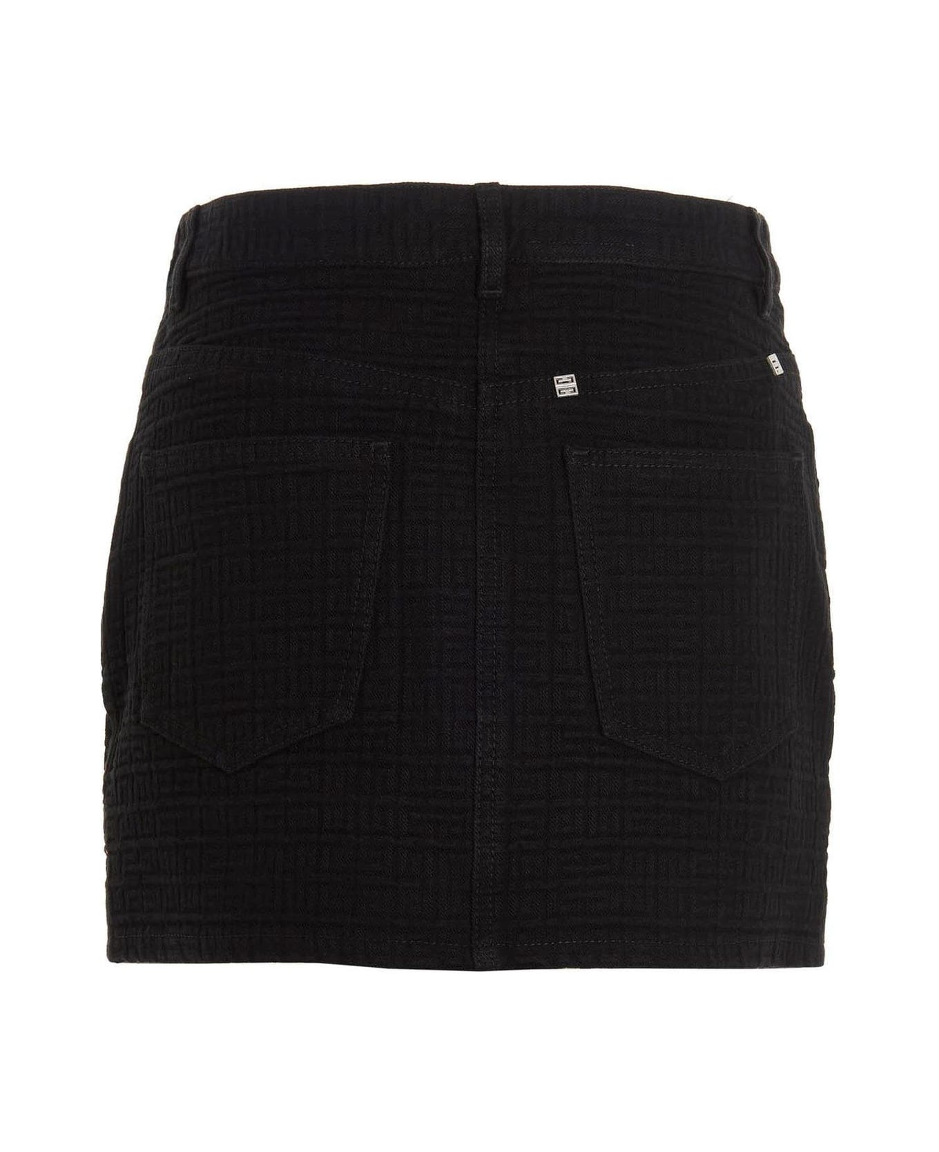 Mid-rise Monogram Mini Skirt - 2