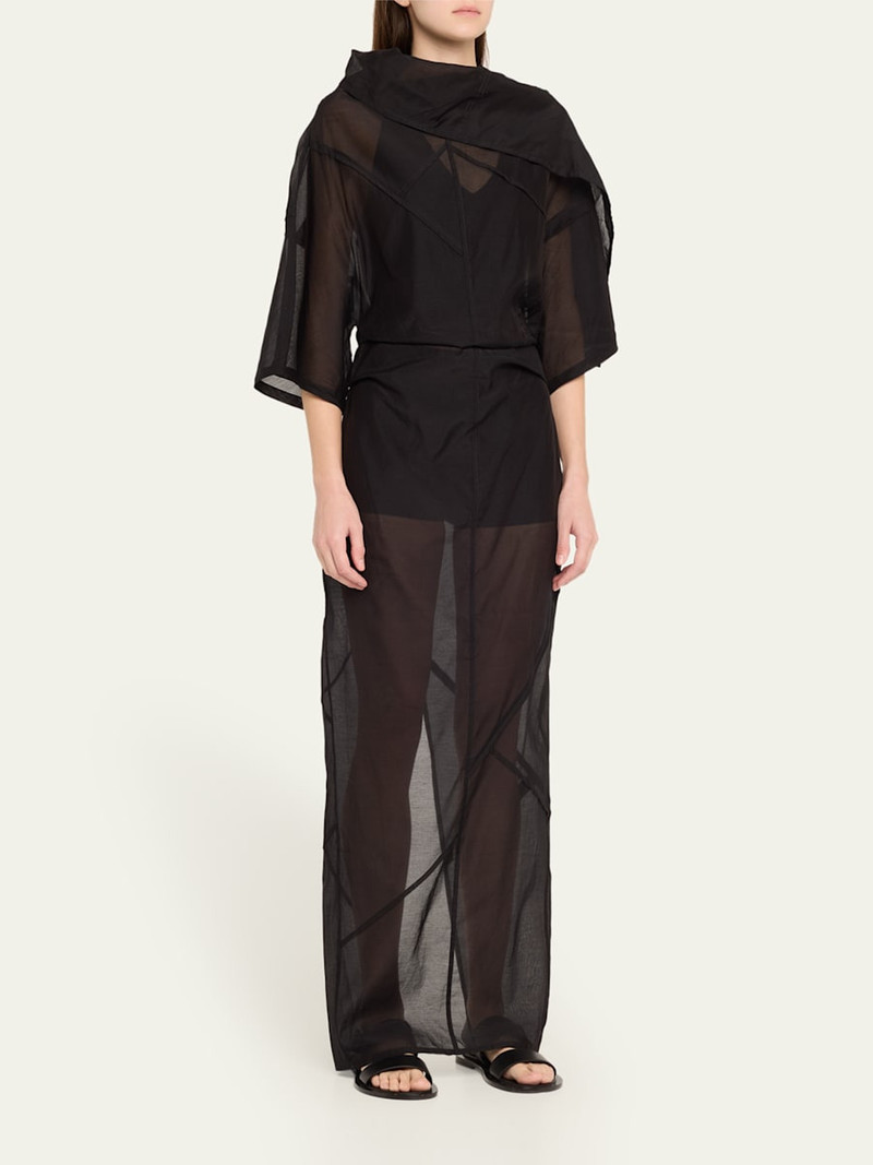 Parachute Cut Maxi Dress 4