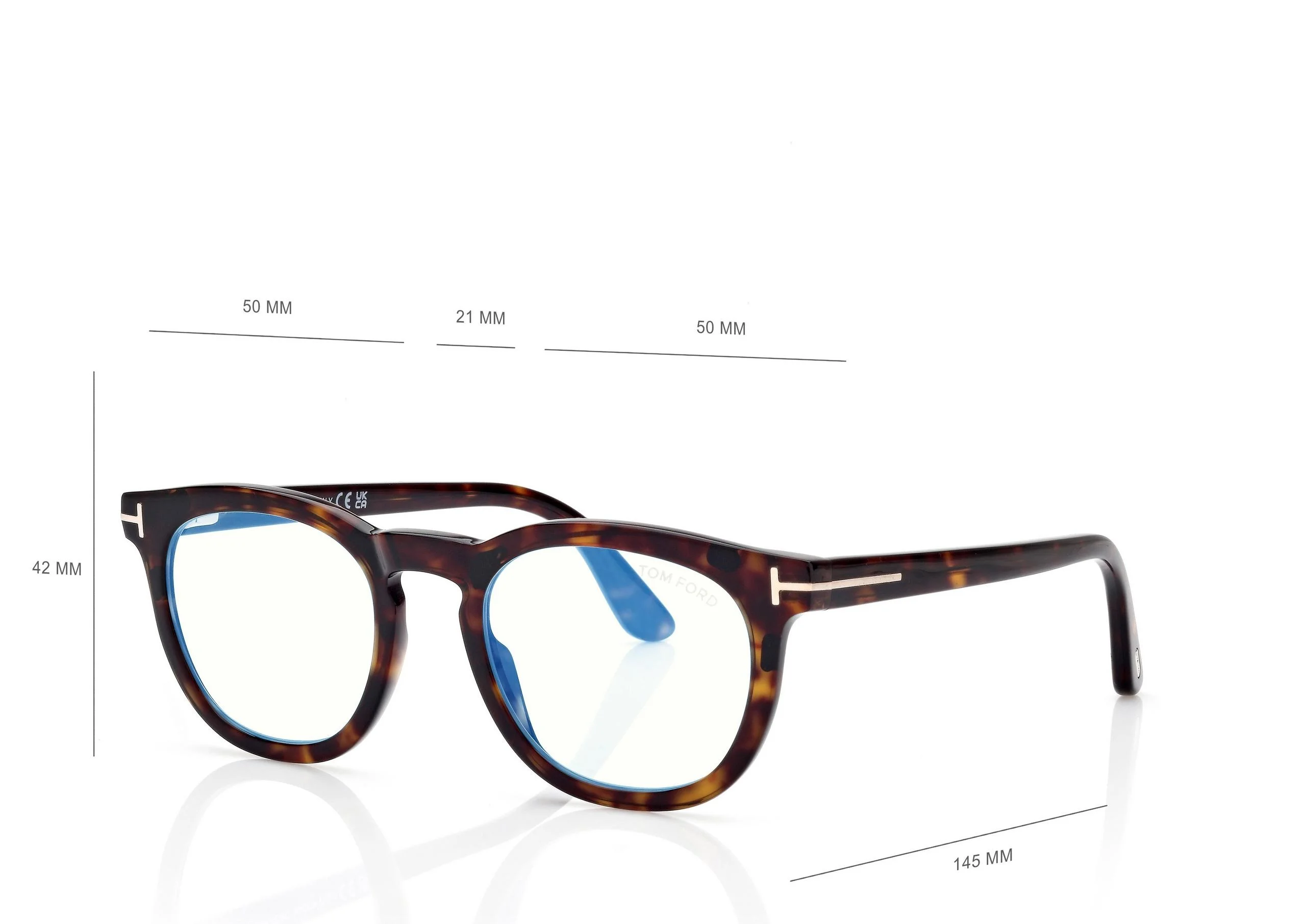 BLUE BLOCK ROUND OPTICALS - 1