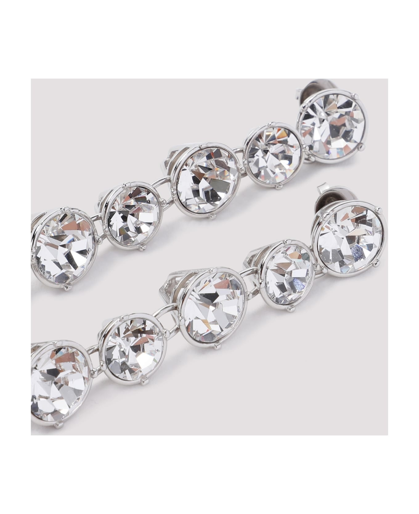 Long Diamond Earrings - 5