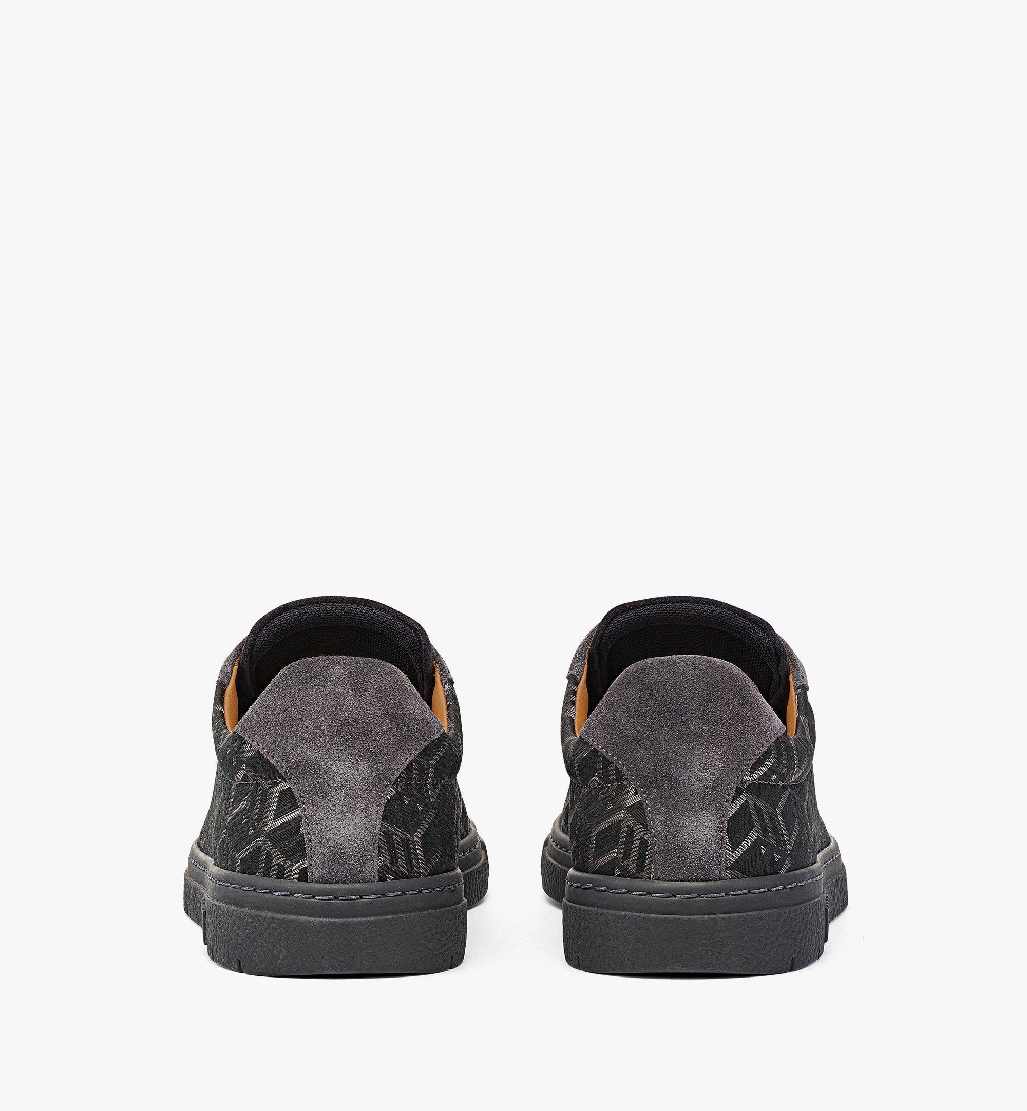 Women’s Terrain Lo Sneakers in Cubic Monogram Jacquard - 4