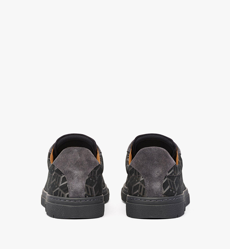 Women’s Terrain Lo Sneakers in Cubic Monogram Jacquard 4