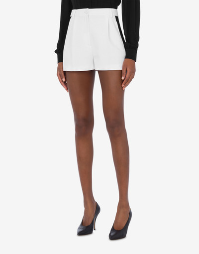 Moschino STRETCH CRÊPE SHORTS outlook