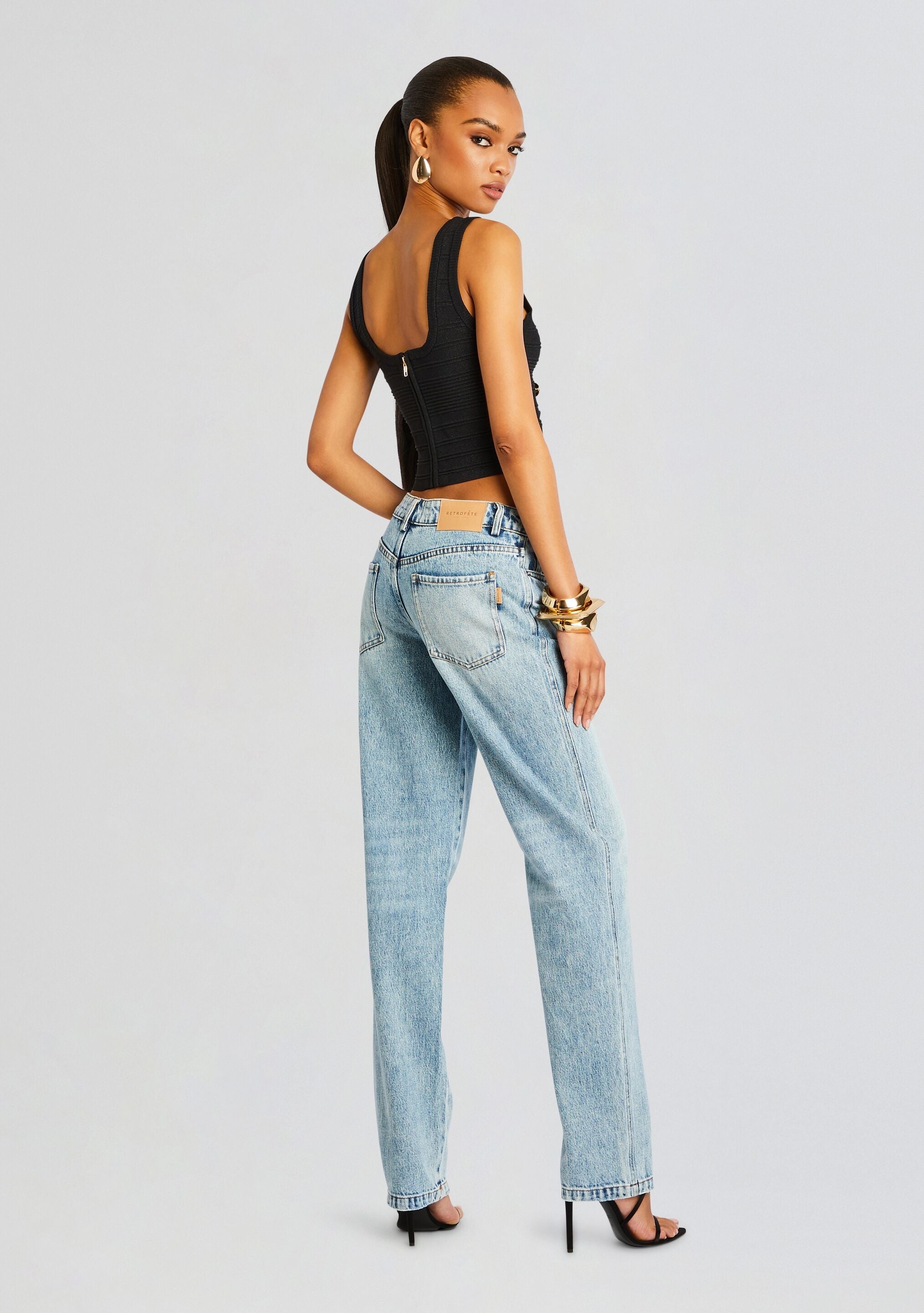 NELLA BANDAGE KNIT TOP - 4