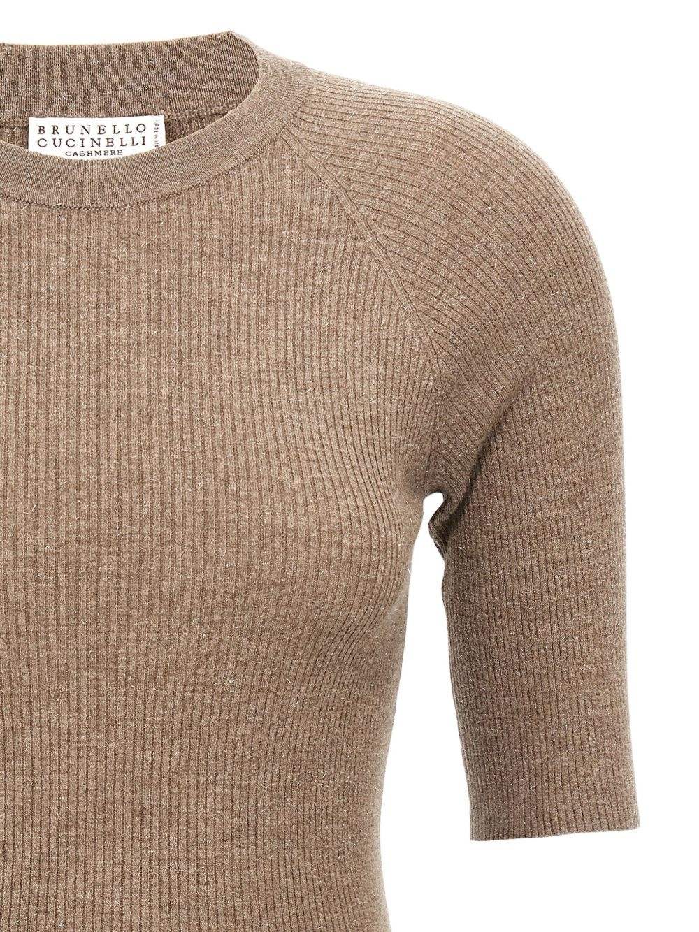ribbed cashmere sweater - 4