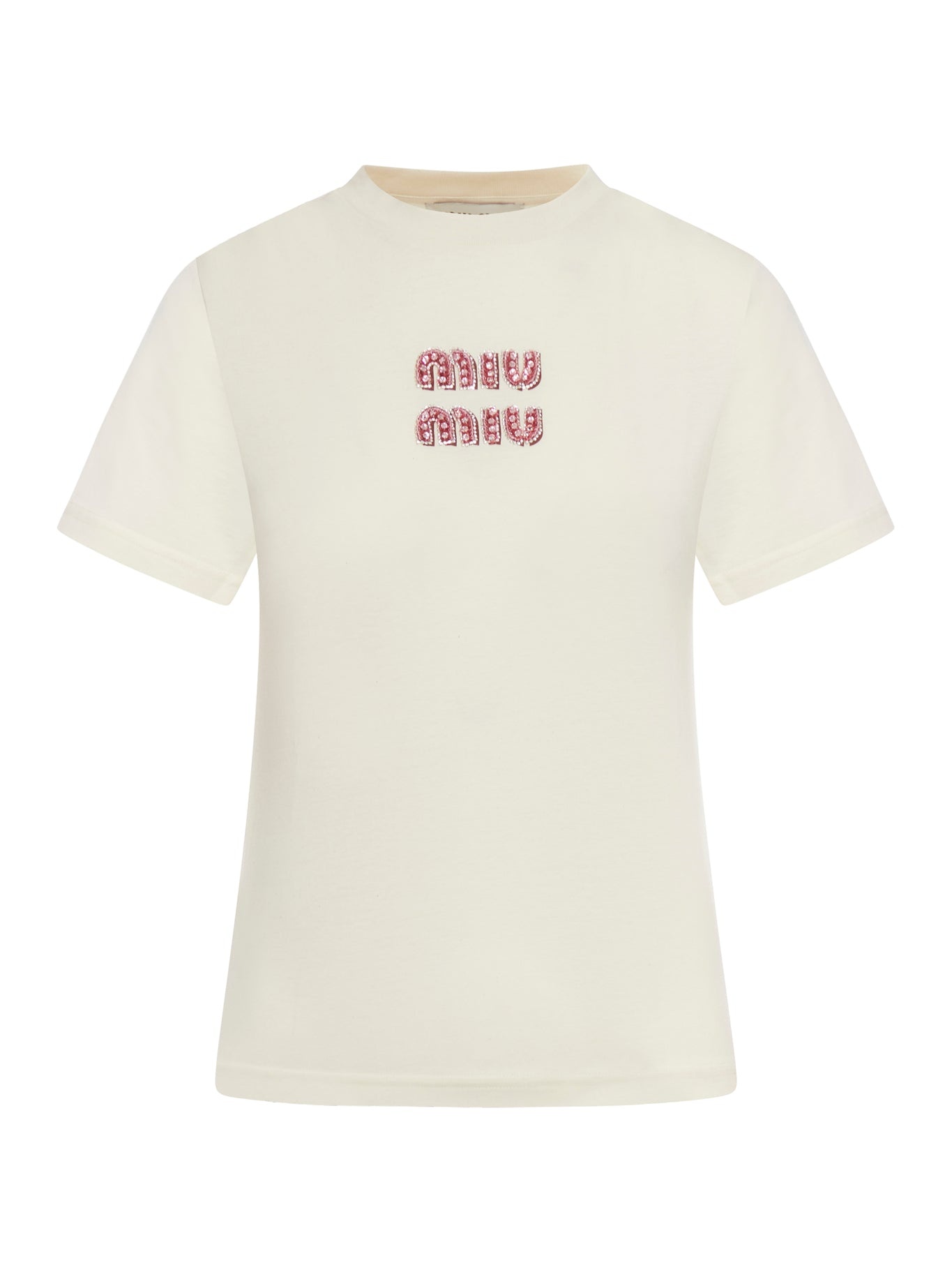 Miu Miu CREW NECK T-SHIRT | suitnegozi | REVERSIBLE