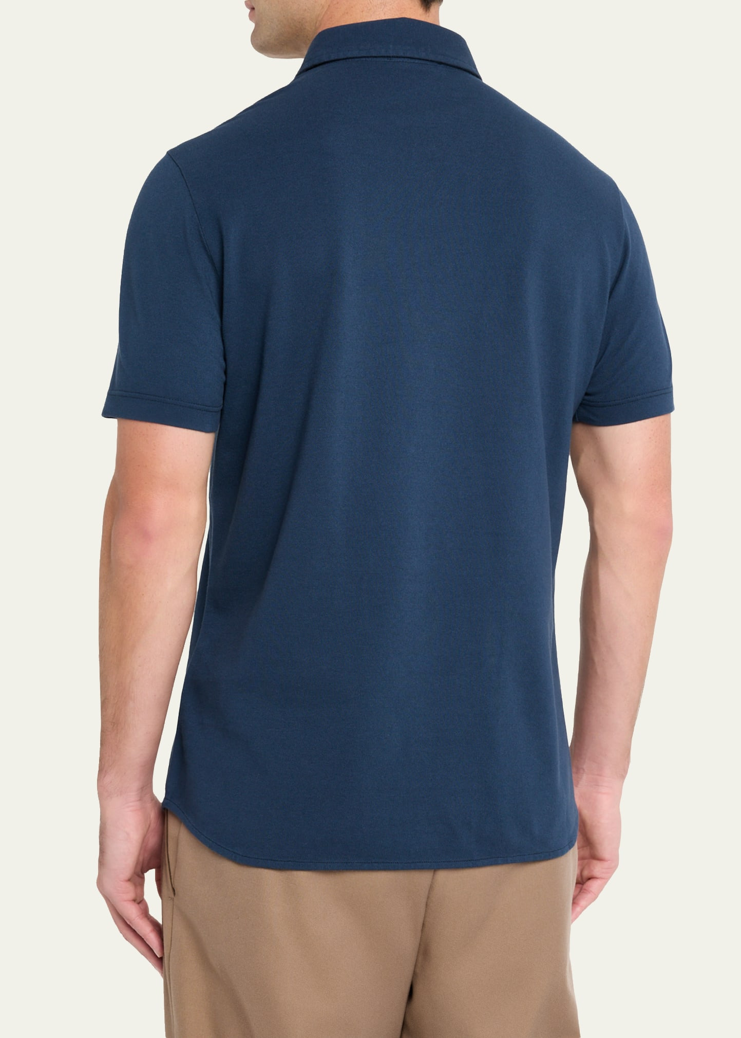 Men's Cotton Pique Polo Shirt - 3