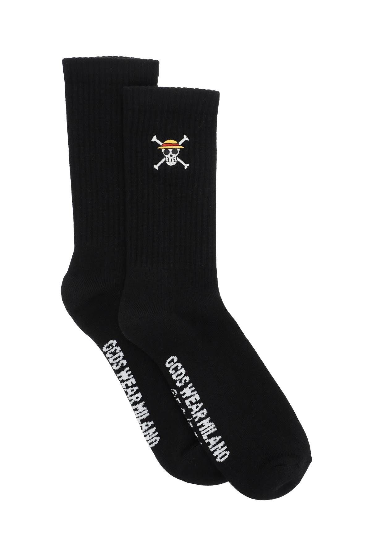 ONE PIECE EMBROIDERY SOCKS - 1