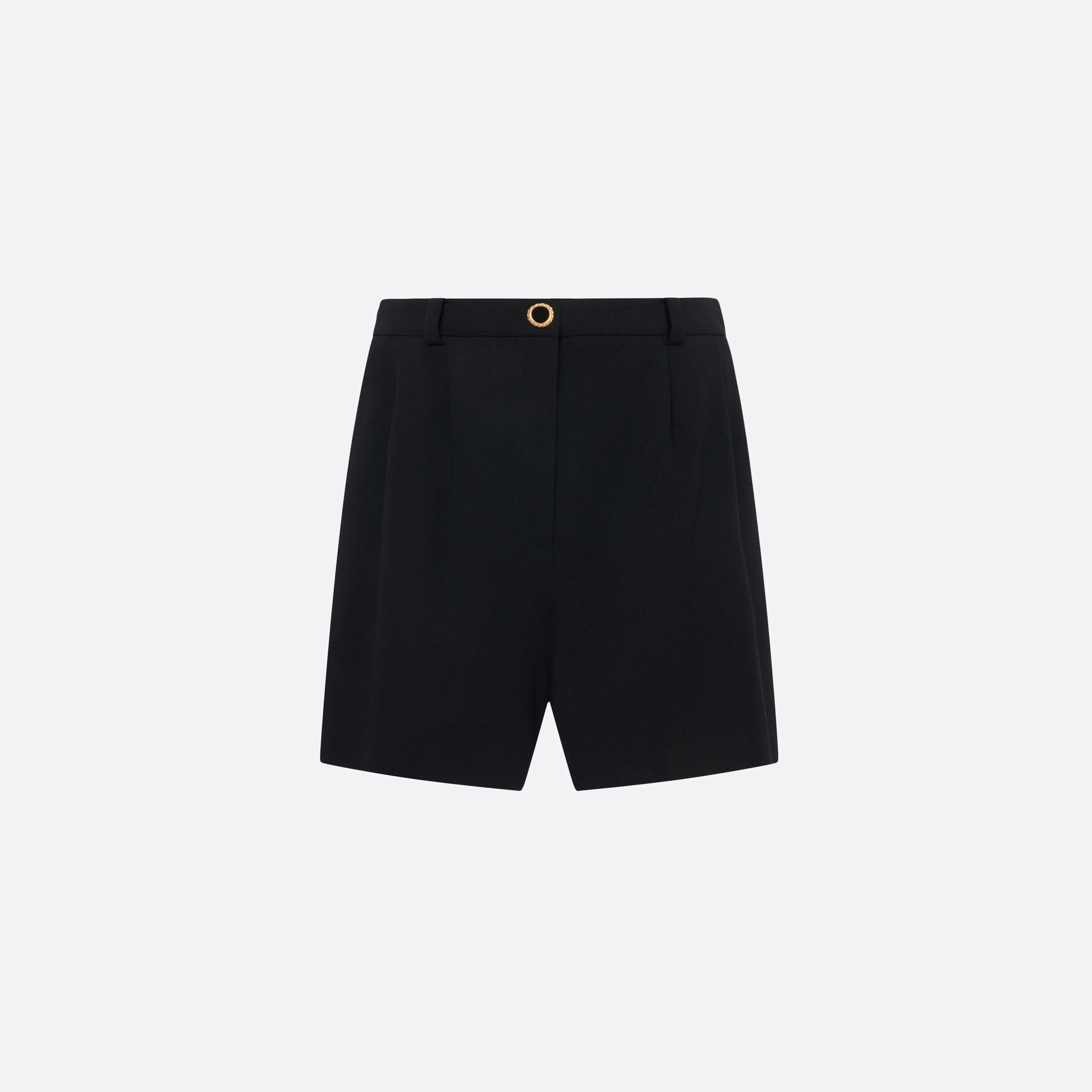 WOOL CRÊPE BERMUDA SHORTS - 1