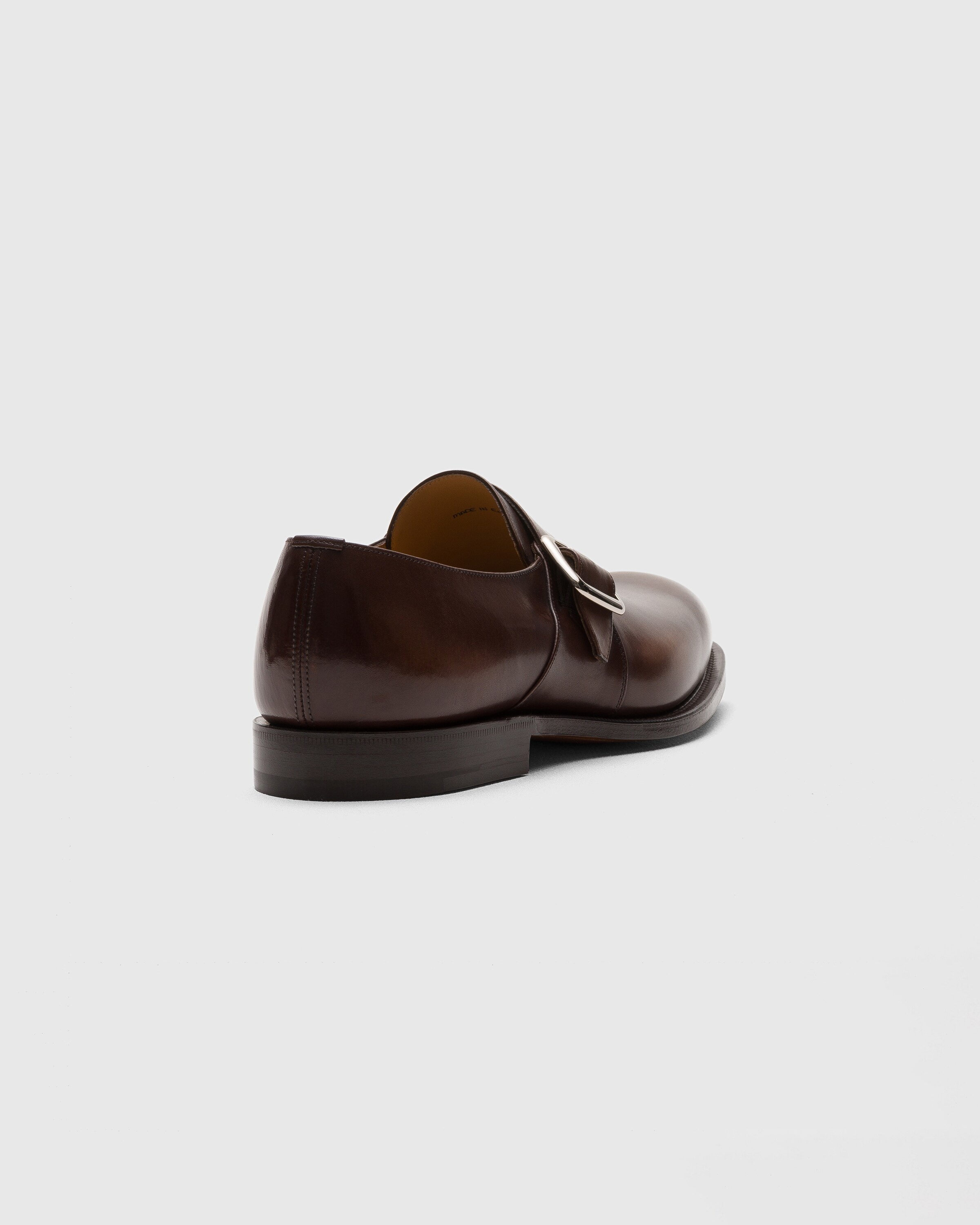Bleached Calfskin Monk Strap - 4