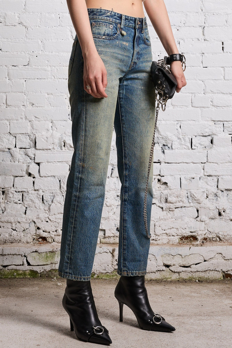 ROMEO JEAN - SPLATTERED CLINTON BLUE 5