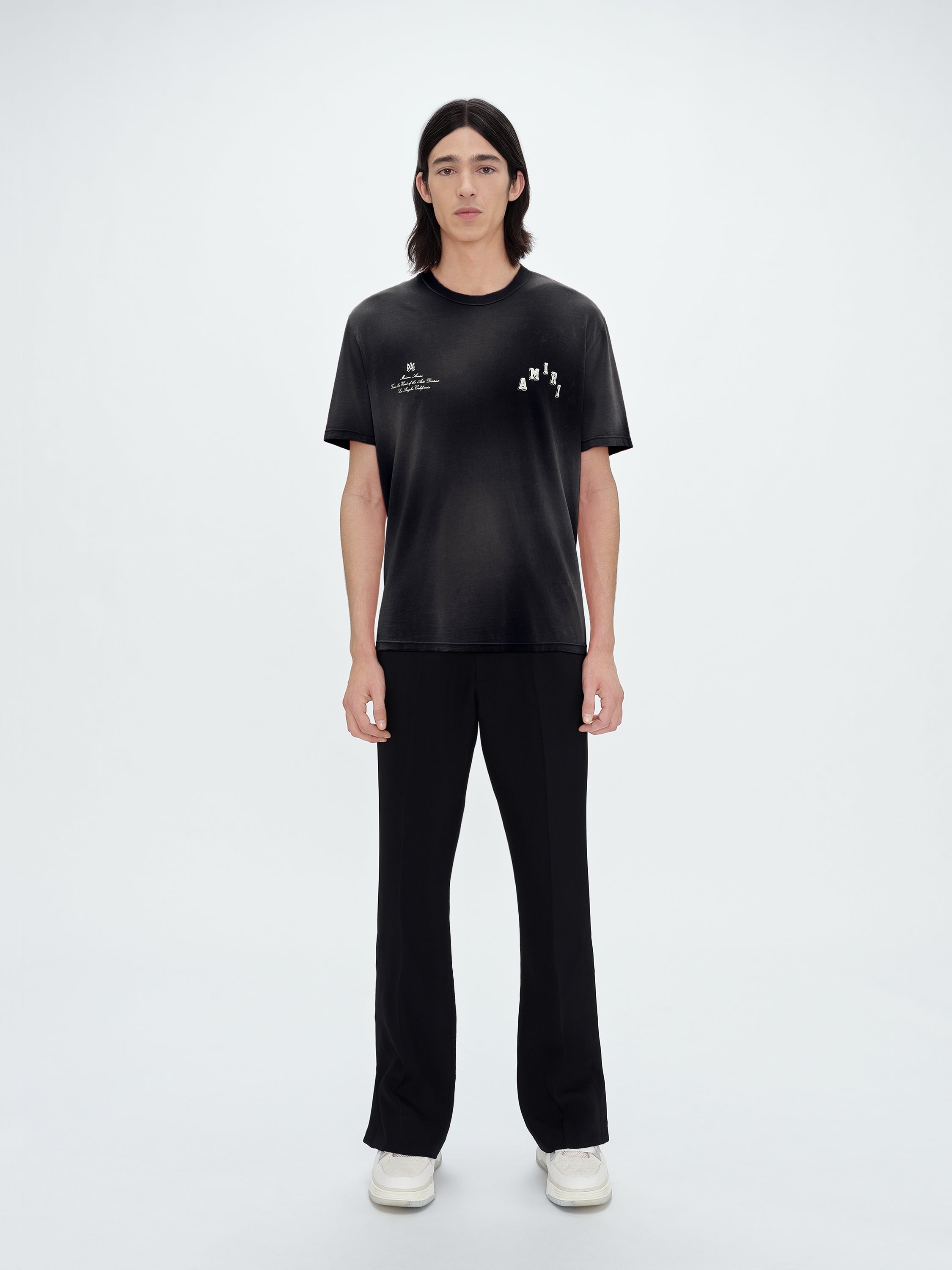 AMIRI VINTAGE COLLEGIATE TEE | REVERSIBLE