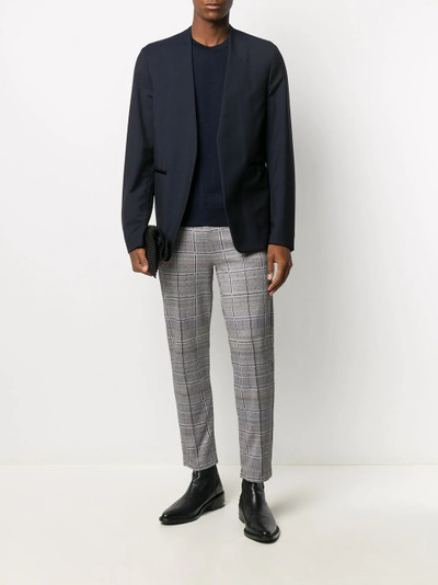 Missoni knitted check trousers outlook