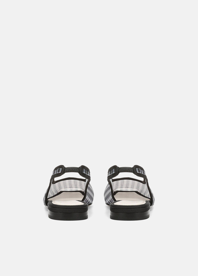 Vince Daphne Gingham Slingback Flat outlook