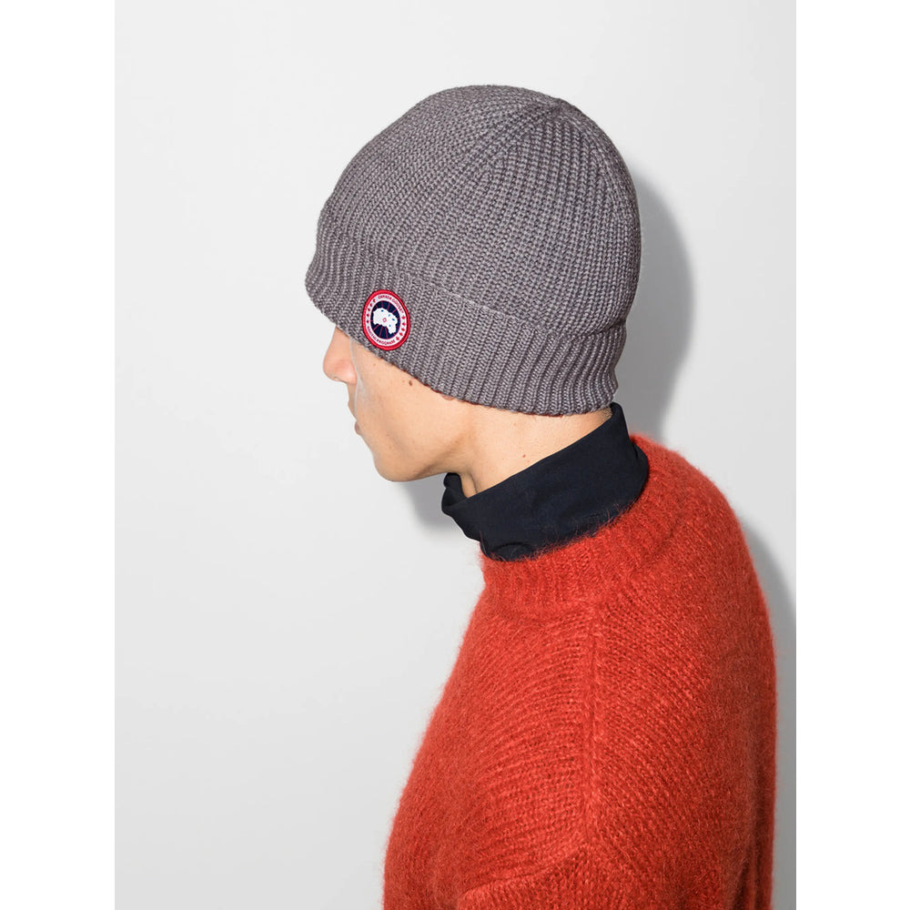 Canada Goose Grey Hats Men - 3