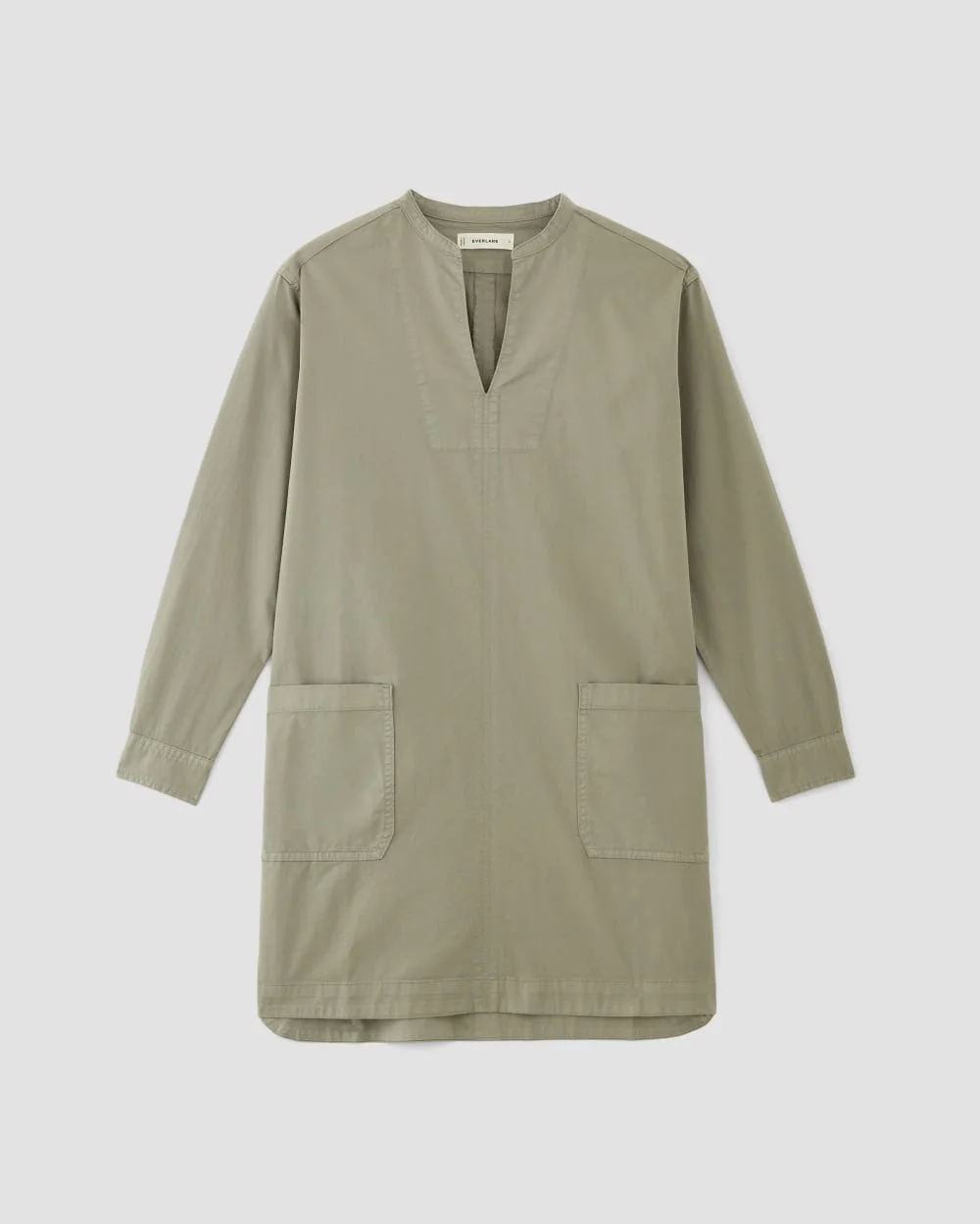 THE LONG-SLEEVE UTILITY MINI DRESS - 1