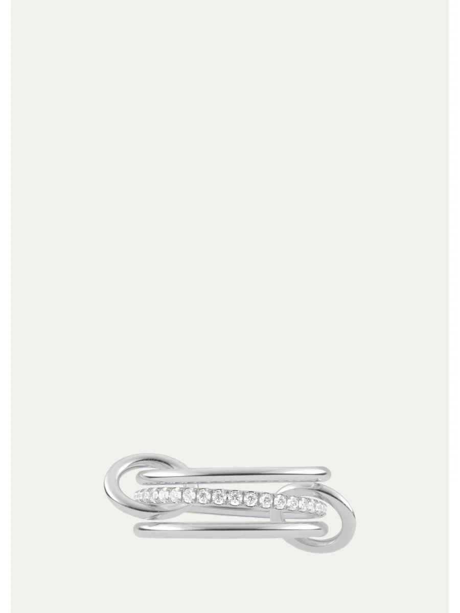 Sonny Silver Three-Link Ring - 1