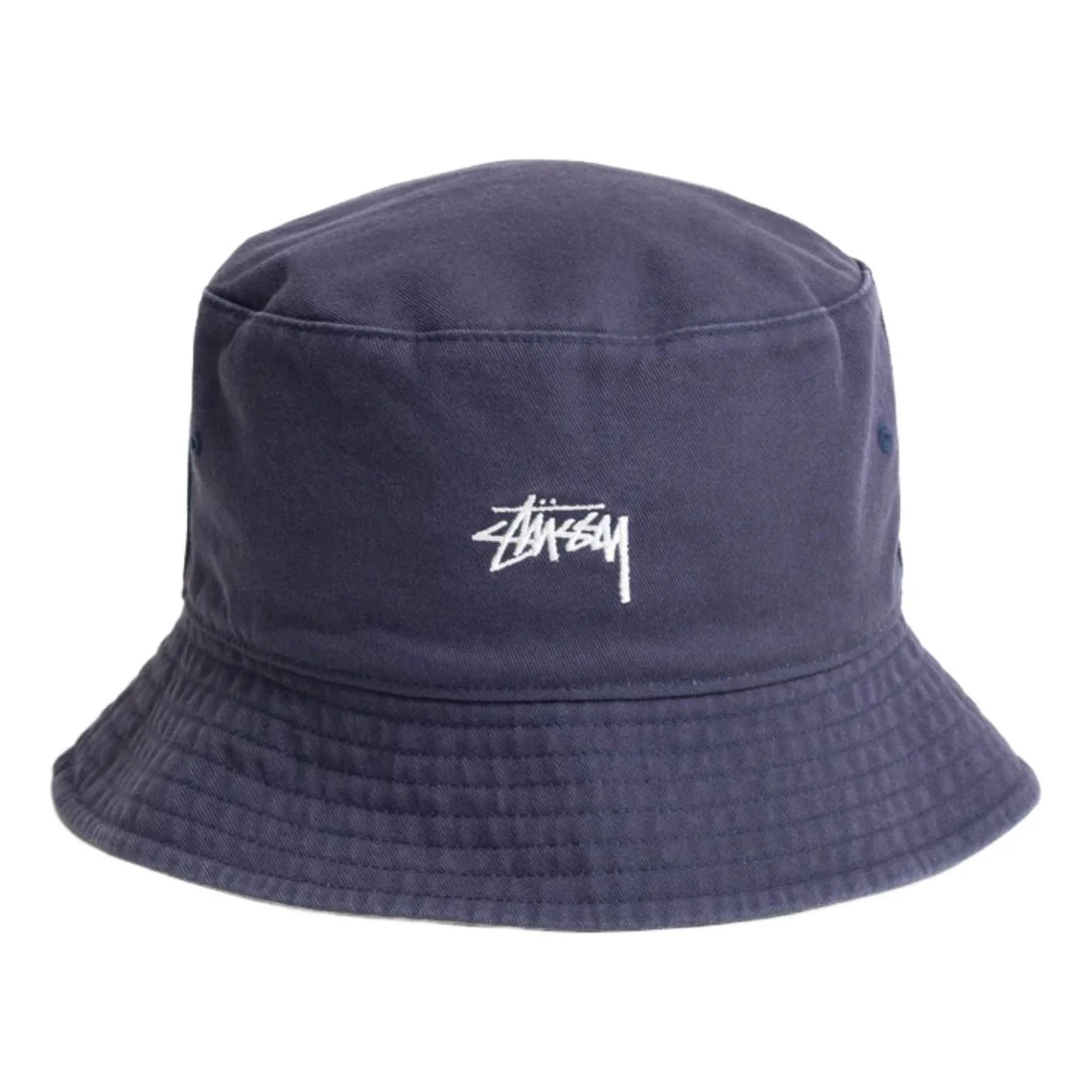 Stussy Reversible Stock Bucket Hat 'Navy Stone' 1321250-NVST - 1