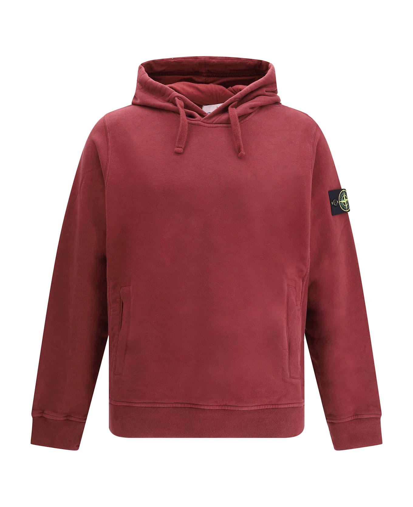 Stone Island Hoodie With Logo Compass - 1