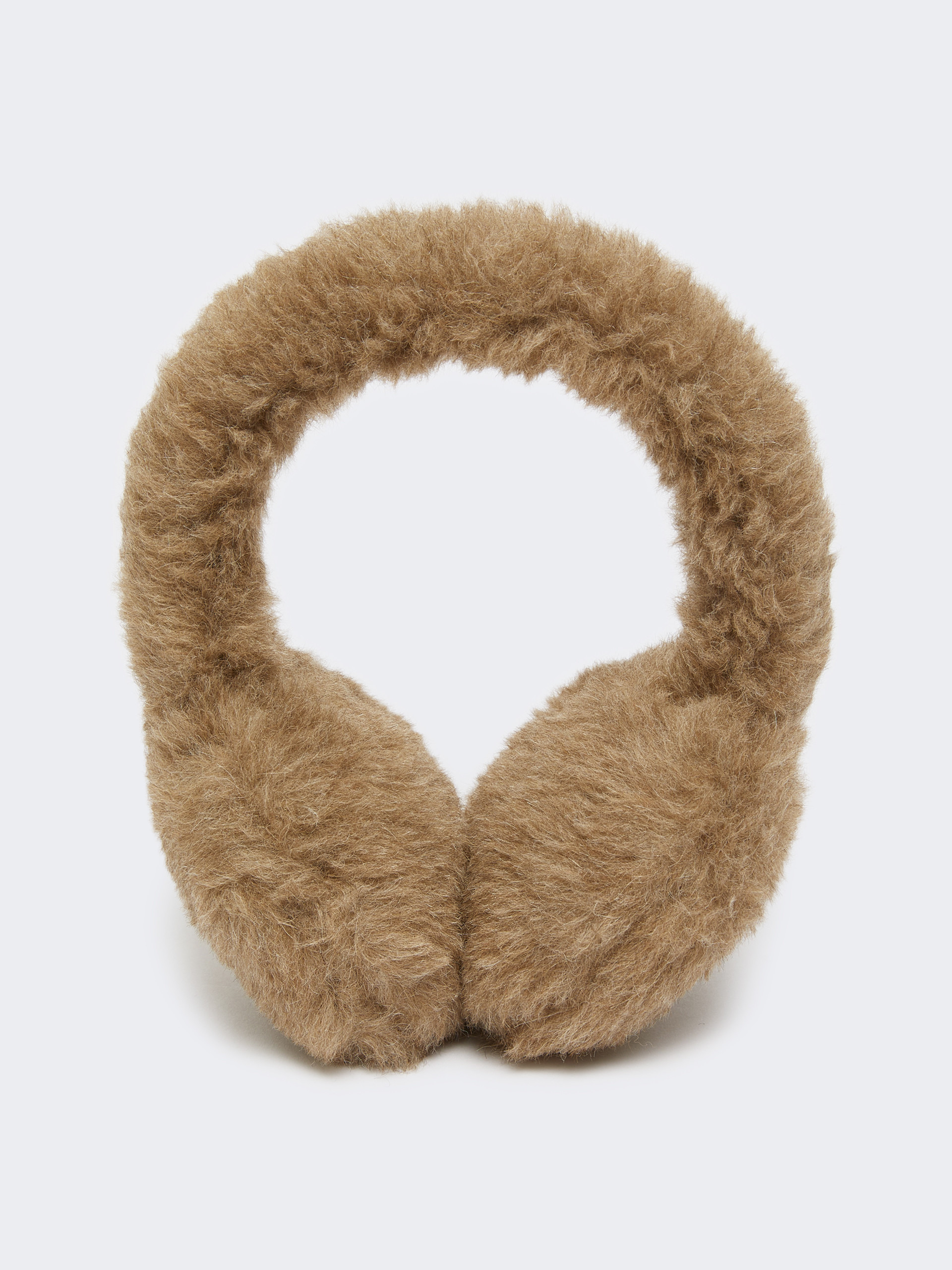 MUFFY4 Alpaca and cashmere Teddy fabric earmuffs - 2