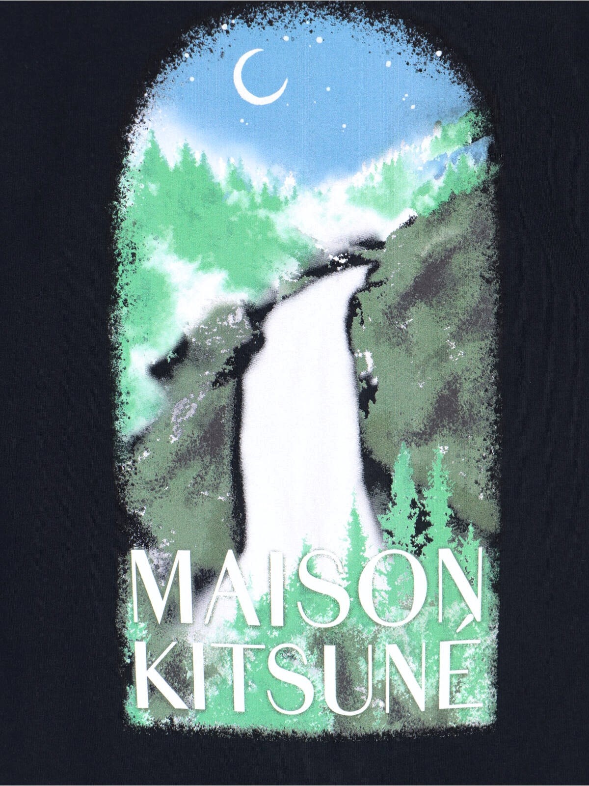 'WATERFALL' PRINT T-SHIRT - 3